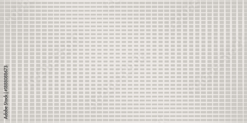 Acrylic satin corrugated glass texture light gray background. Blurred soft ribbed transparent striped door window overlay. Metal silver reeded polycarbonate sheet. Abstract vertical gradient pattern