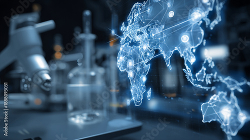 Global industries collaborate on medical innovation.