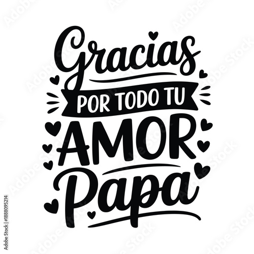 A heartfelt thank you message to Papa expressing love and gratitude