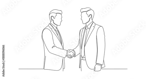 businessmen shaking hands a professional representation of successful corporate partnership agreement and deal closing for finance media.