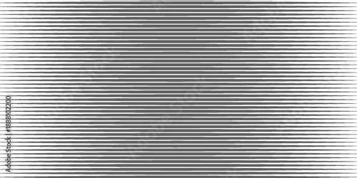 Acrylic satin corrugated glass texture light gray background. Blurred soft ribbed transparent striped door window overlay. Metal silver reeded polycarbonate sheet. Abstract vertical gradient pattern