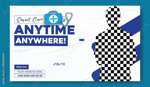 Digital Health Care Marketing Banner Template.
Hospital & Clinic Advertising Design Concept.
Clean Medical Service Promotional Poster.
Healthcare Website Hero Banner Design.