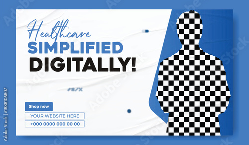 Digital Health Care Marketing Banner Template.
Hospital & Clinic Advertising Design Concept.
Clean Medical Service Promotional Poster.
Healthcare Website Hero Banner Design.