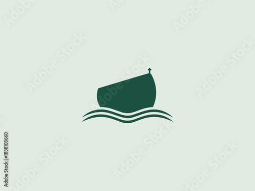 Ark of Survival Abstract Black Silhouette Vector