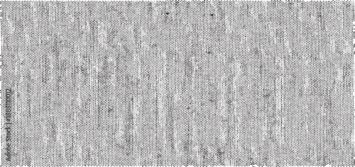 Vector fabric texture. Distressed texture of weaving fabric. Grunge background. Abstract halftone vector illustration. Overlay to create interesting effect and depth. Black isolated on white. EPS10.