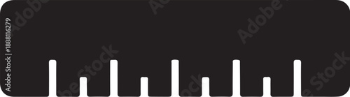 White vertical lines on black background