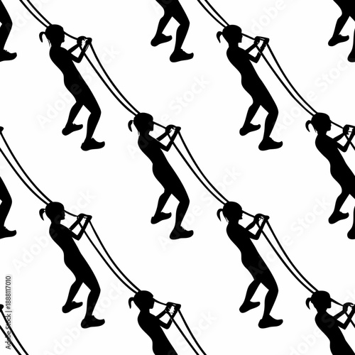 Silhouettes of people using telescopes