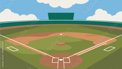 Baseball Field Landscape