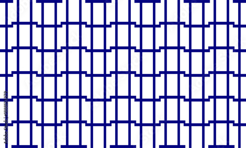 blue and white striped background, navy blue tone zigzag strips grid with repeat seamless style, replete image design for fabric printing or wallpaper, shirt print patter