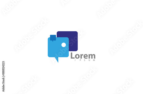 Abstract logo for digital business