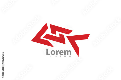 Abstract logo for digital business