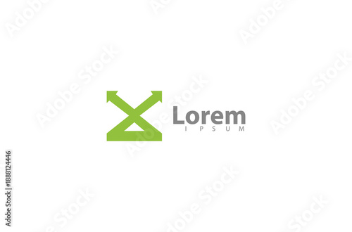 Abstract logo for digital business