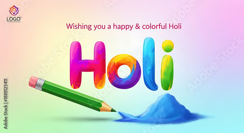Wishing you a happy and colorful holi
