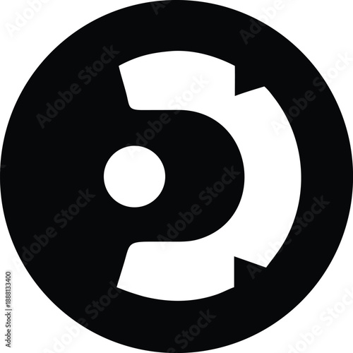 circular refresh reload arrow icon vector illustration