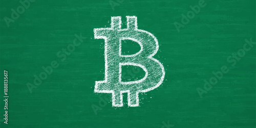 US dollar symbol displayed on a dark blackboard style background representing money and finance