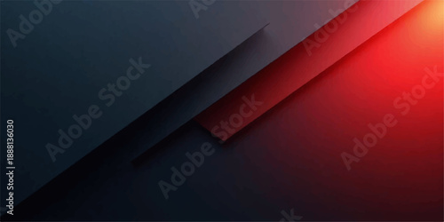 Red abstract texture backdrop featuring a dark red vector pattern with a 3d paper curl shadow on a blank business template designRed abstract texture backdrop featuring a dark red vector pattern with 