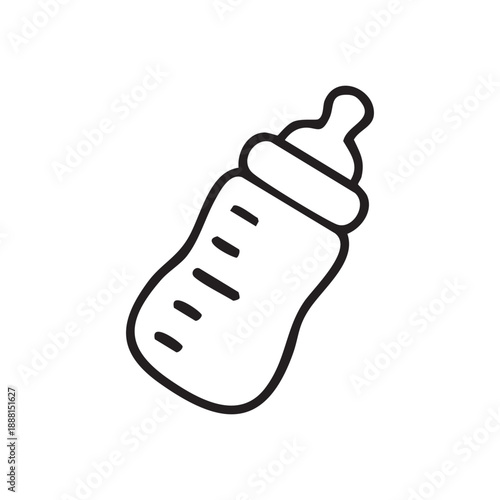  Baby feeder icon vector illustration