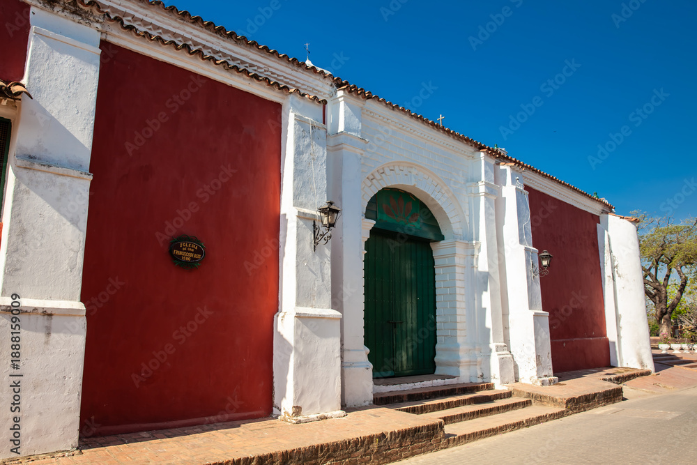 custom made wallpaper toronto digitalHistoric Church of Saint Francis of Assisi built in 1580 at the beautiful heritage town of Mompox in Colombia
