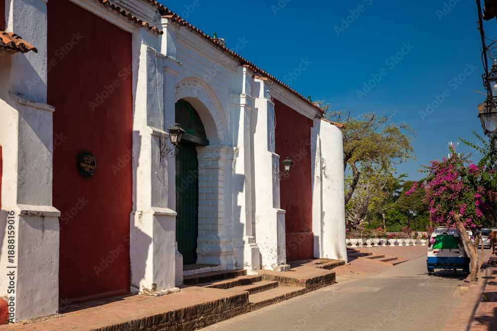 custom made wallpaper toronto digitalHistoric Church of Saint Francis of Assisi built in 1580 at the beautiful heritage town of Mompox in Colombia