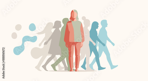 Standing Alone By Choice And Inner Independence illustration