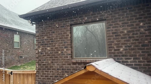 Snowstorm brings heavy snow to homes in the area during snowmageddon event in early winter