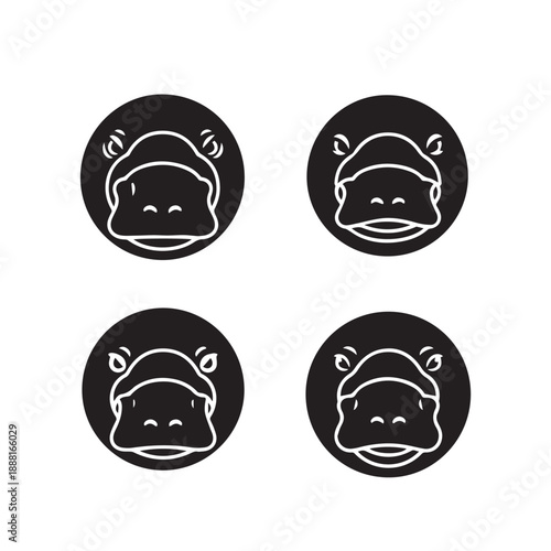 1. Platypus Face Silhouette Vector — Black & White Minimal Illustration
2. Platypus Head Icon — Simple Silhouette Art for Logo & Design
3. Platypus Portrait Silhouette — Wildlife Vector Graphic Black 