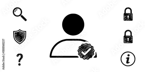 Verified User Profile Account Checkmark Icon