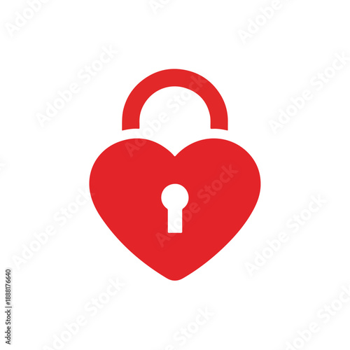 Heart Lock Icon