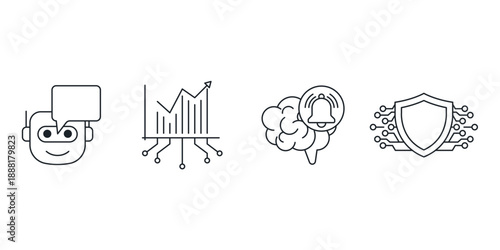 Agentic AI and Autonomous Workflow Automation Icons for Robotic Process Automation Machine Learning Multi Agent Collaboration Intelligent Systems and Future Technology Infrastructure