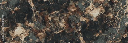 Luxury Black Marble Texture Background Vector EPS with Gold Veins and Natural Stone Pattern for Interior Design, Wallpaper, Packaging, Branding, Tile Print, Abstract Decor