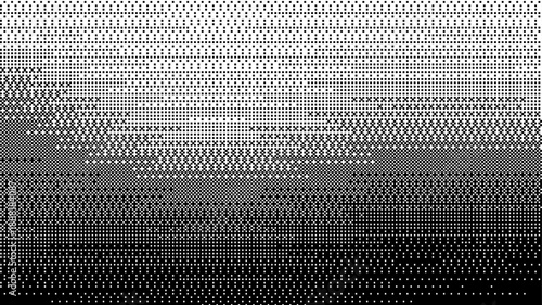 Bitmap dither pixel gradient effect texture. Abstract 8-bit halftone effects for vintage video, computer retro game design.Y2K halftone pixelated, grain, dot, noise art style—vector creative concept.