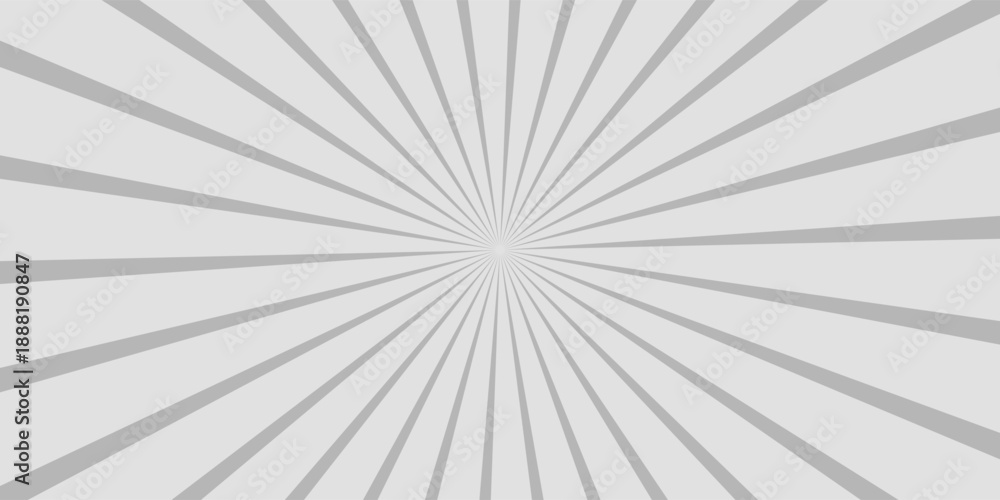Obraz premium Ray sun light. Sunburst background. Radial circle line. Pattern starburst. Comic beam lines. Sun effect rays. Abstract firework. Concentration stripe. Cartoons