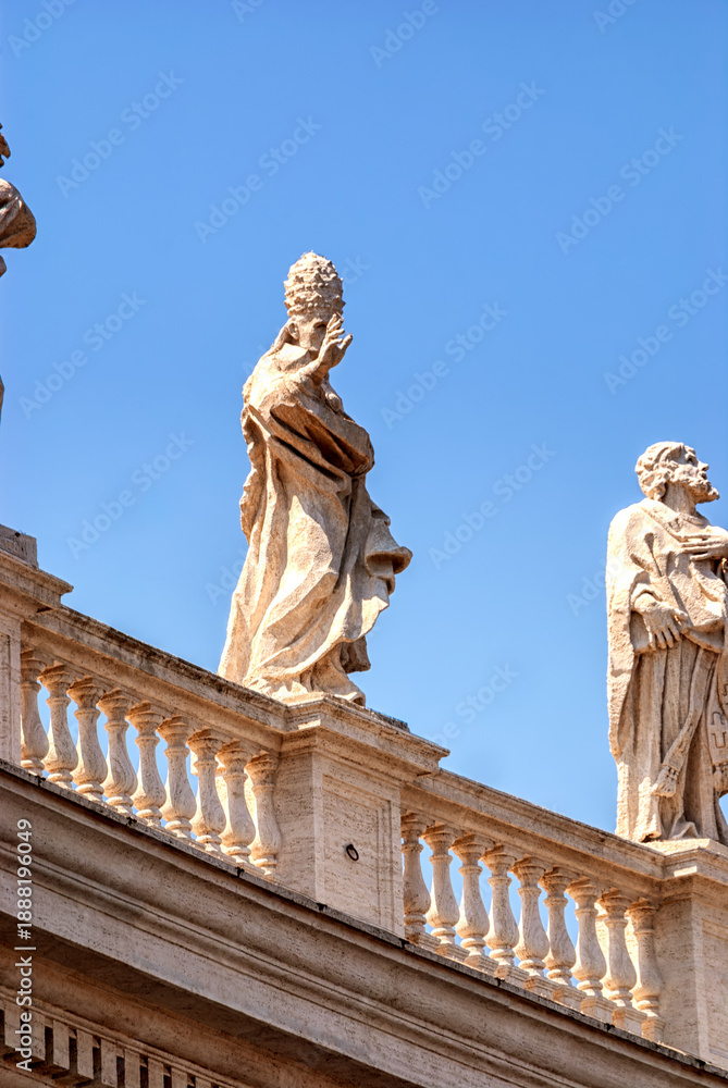 Obraz premium Monumentos de la ciudad eterna de Roma, en Italia