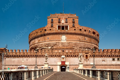Monumentos de la ciudad eterna de Roma, en Italia