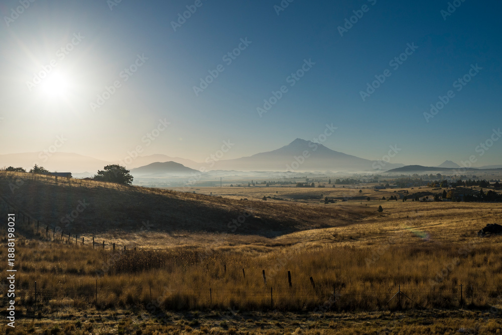 Obraz premium Landscape around Yreka California close to the Oregon border