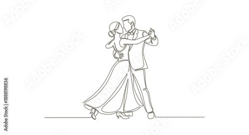 couple dancing in elegant ballroom attire celebrating a wedding or special occasion perfect for romantic and relationship-themed designs and invitations