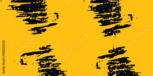Modern and phenomenal black and yellow grunge abstract background. eps 10