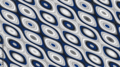 Abstract Blue and White Swirling Pattern Background