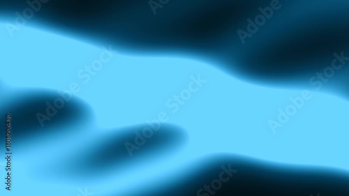Abstract Blue Gradient Flowing Background