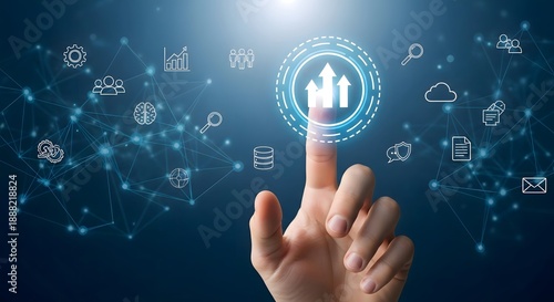 Digital transformation strategy business growth technology solutions innovation and automation process