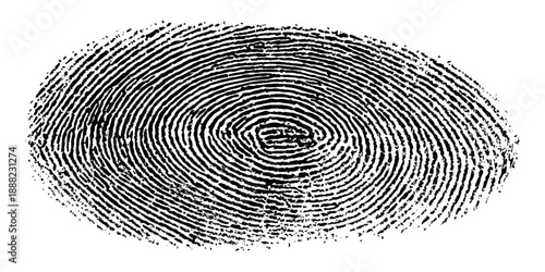 Grunge fingerprint texture background. vector ink splatters distressed brush stroke overlay. crime investigation fingerprint art print featuring damaged marks.