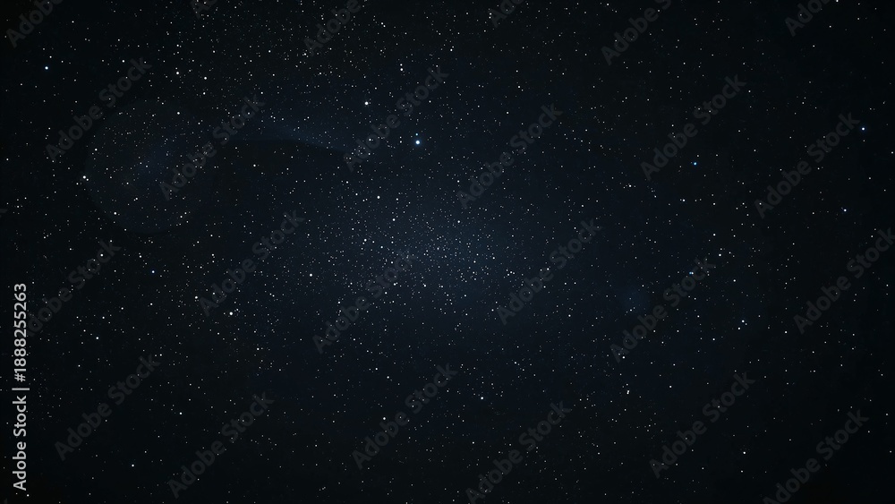 Obraz premium Infinite Star Field in Deep Space Background