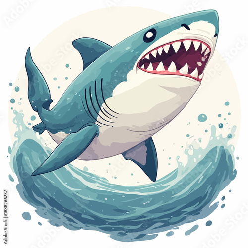 The Shark Design Very Cool 