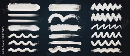 Hand drawn chalk and charcoal marks. Rough strokes and scribbles with grunge pastel pencil texture. White underline doodles and sketchy brush bar elements 