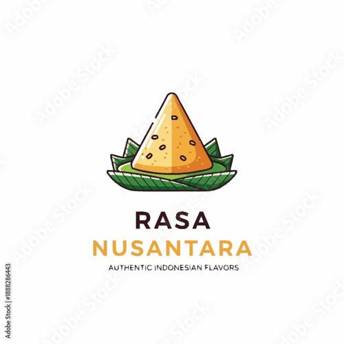 Indonesian dessert illustration with traditional flavors and cultural heritage.