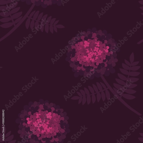 Floral seamless flowers pattern for wrapping paper and fabrics and kids clothes and spring party textiles and linens