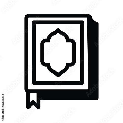 Simple Quran Flat Icon