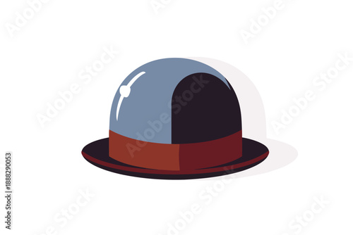 Bowler Hat isolated illustration