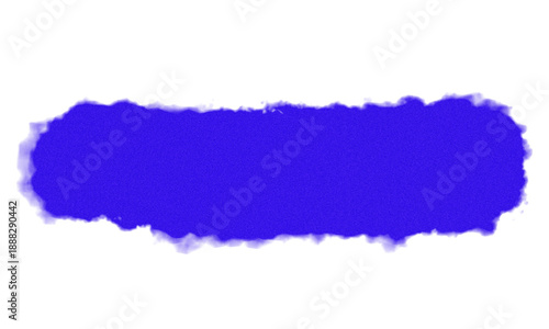 Wallpaper Mural Abstract rectangular blue cloud shape with soft edges ideal for design elements on transparent background Torontodigital.ca