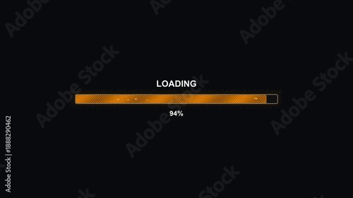 Wallpaper Mural A progress bar animation shows the loading status at 100 percent Torontodigital.ca